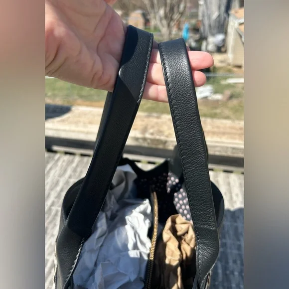 Boden Sherborne Leopard Print Cowhide Leather Tote Bag NWOT plus Dustbag - Picture 12 of 16